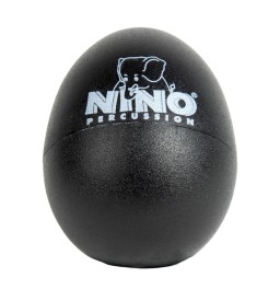 Nino Percussion 540 Egg Shaker schwarz