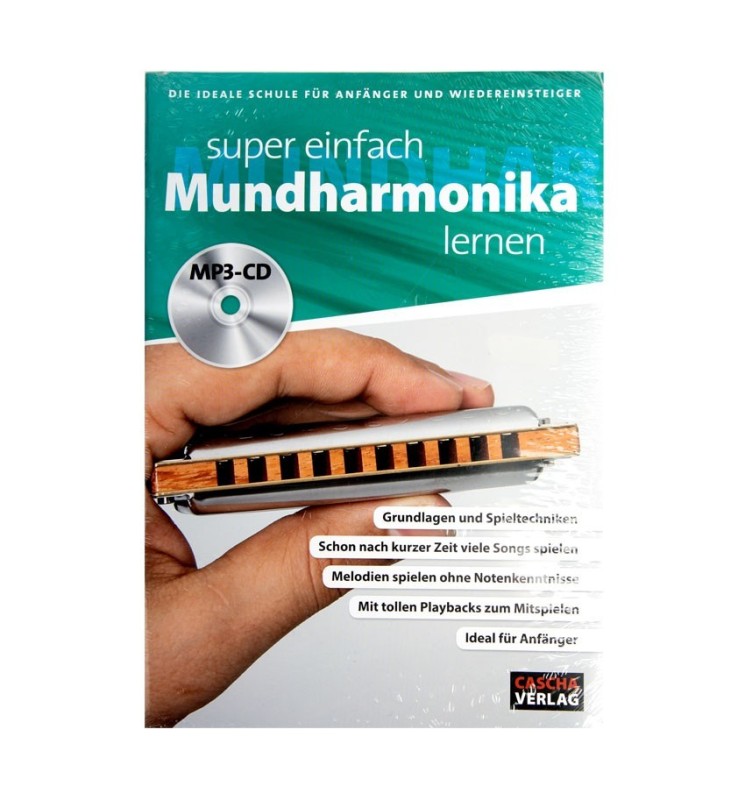 Notenheft - Super einfach Mundharmonika lernen Notenheft - Super einfach Mundharmonika lernen