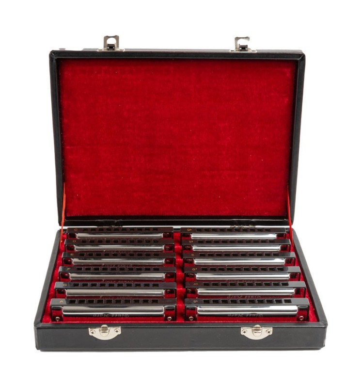 Mundharmonika Harley Benton Blues Harp Set