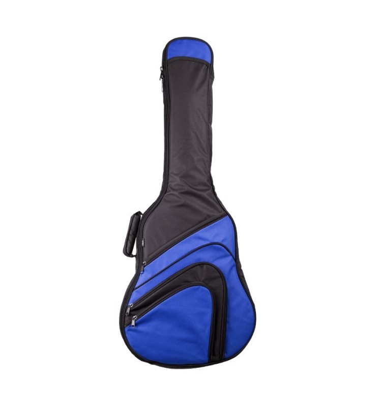 Gitarrentasche MSA GB700 4/4 blau für Akustikgitarren