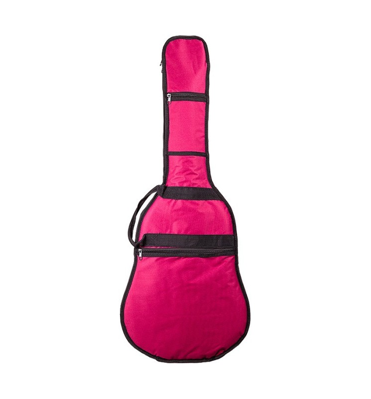 Gitarrentasche MSA GB36  1/2 rot für Konzertgitarren