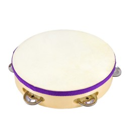 Tambourine  Millenium 8" mit Trommel