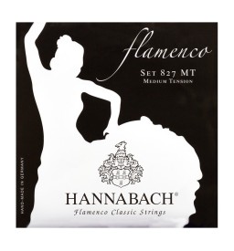 Konzertgitarren Saiten Hannabach 827MT Flamenco schwarz