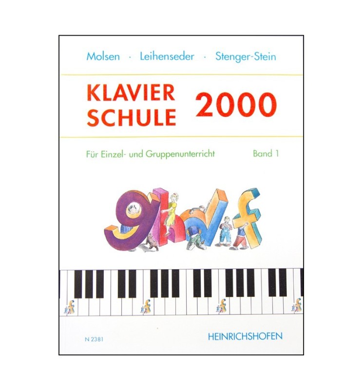 Notenheft Klavierschule 2000