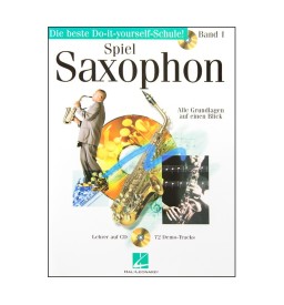 Notenheft Spiel Saxophon Band 1