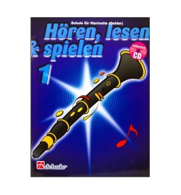 Notenheft Klarinette Hören, lesen & spielen - Band1