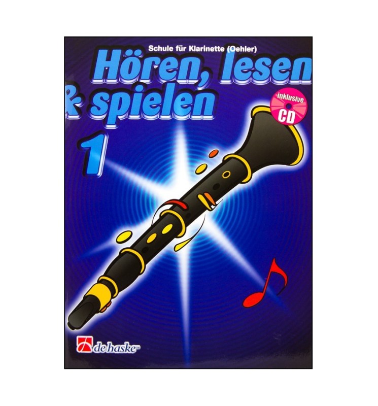 Notenheft Klarinette Hören, lesen & spielen - Band1