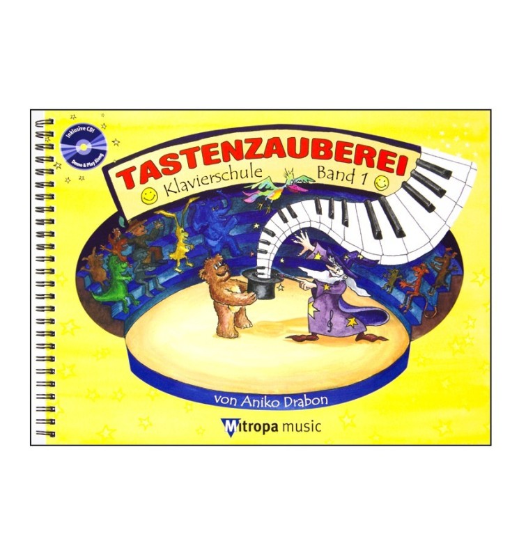 Notenheft Klavierschule Tastenzauberei - Band 1