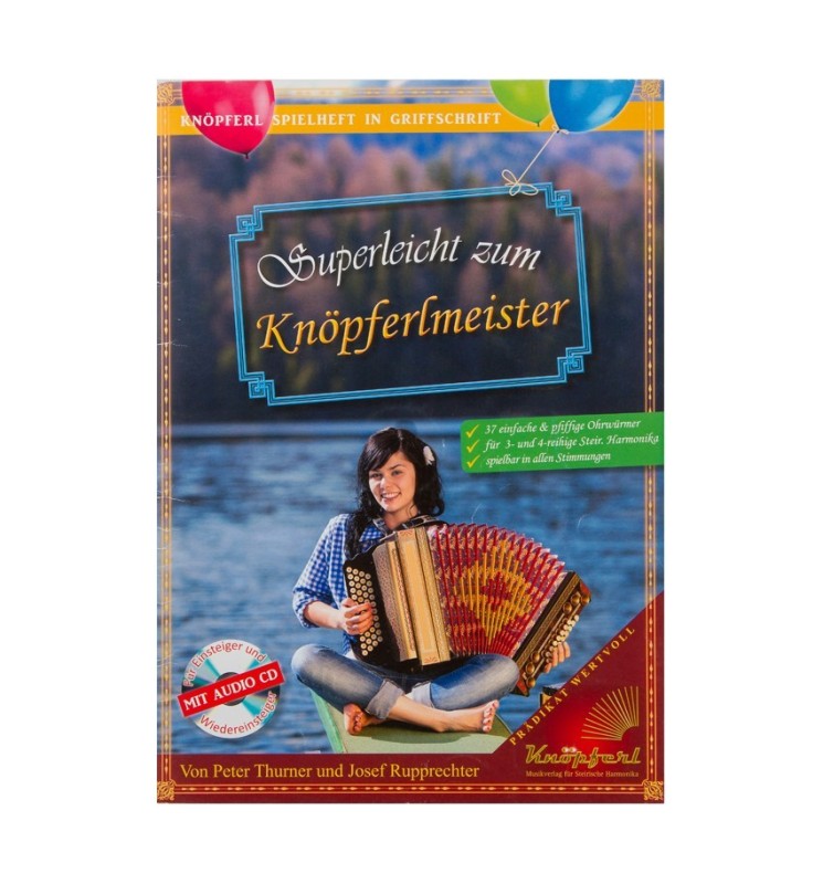 Notenheft - Superleicht zum Knöpferlmeister