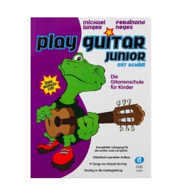 Notenheft - Play Guitar Junior mit Schildi