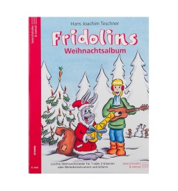 Notenheft Weihnachtslieder - Fridolins Weihnachtsalbum