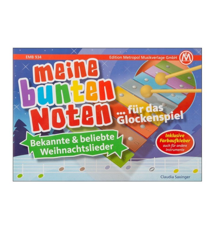 Notenheft Weihnachtslieder - meine bunten Noten Notenheft Weihnachtslieder - meine bunten Noten