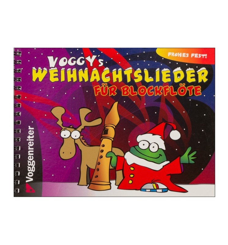 Notenheft Weihnachtslieder - Voggy´s Weihnachtslieder für Blockflöte