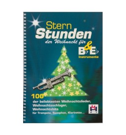 Notenheft Weihnachtslieder - Sternstunden der Weihnacht für Bb&Eb Instrumente