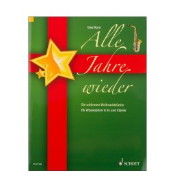 Notenheft Weihnachtslieder - Alle Jahre wieder