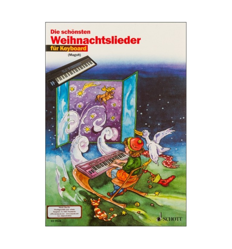 Notenheft Weihnachtslieder - Die schönsten Weihnachtslieder für Keyboard Notenheft Weihnachtslieder - Die schönsten Weihnachtslieder für Keyboard